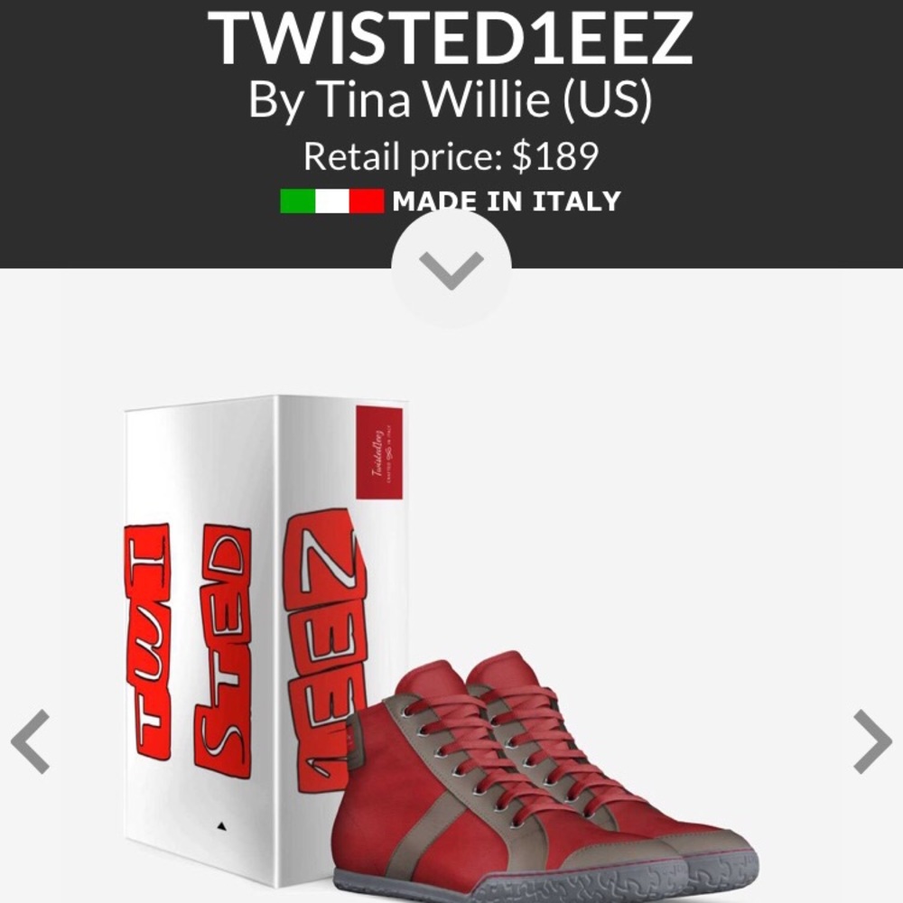 “Limited Edition”genuine Italian leather sneaker